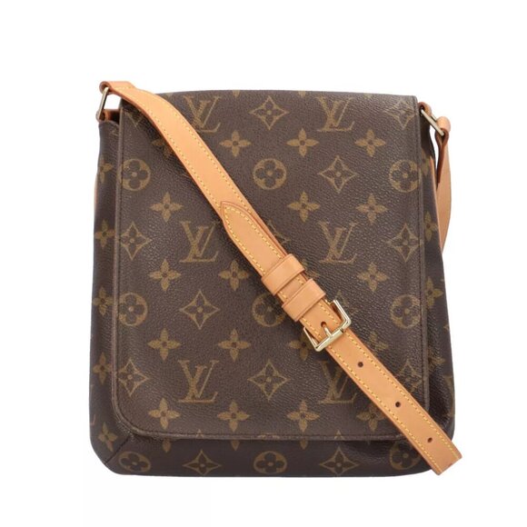LOUIS VUITTON Shoulder Bag M51258 Monogram canvas Monogram Mudget Salsa used - Picture 1 of 9